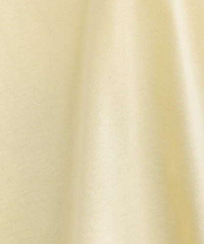 【sabstreet bis】【web限定】 布帛コンビ箔プリントカットソー