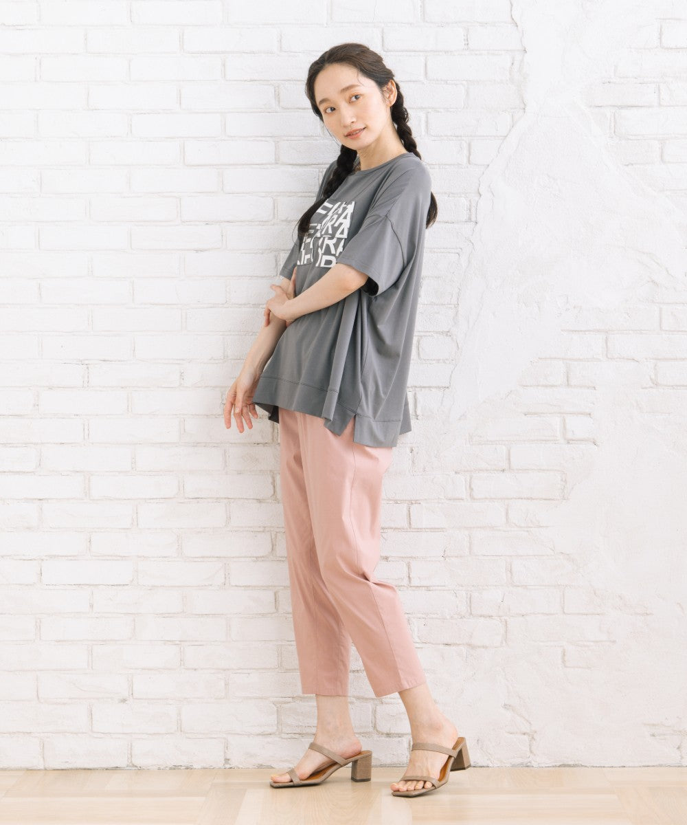 【sabstreet bis】【web限定】 【接触冷感】パッチワークロゴTシャツ【先行予約】