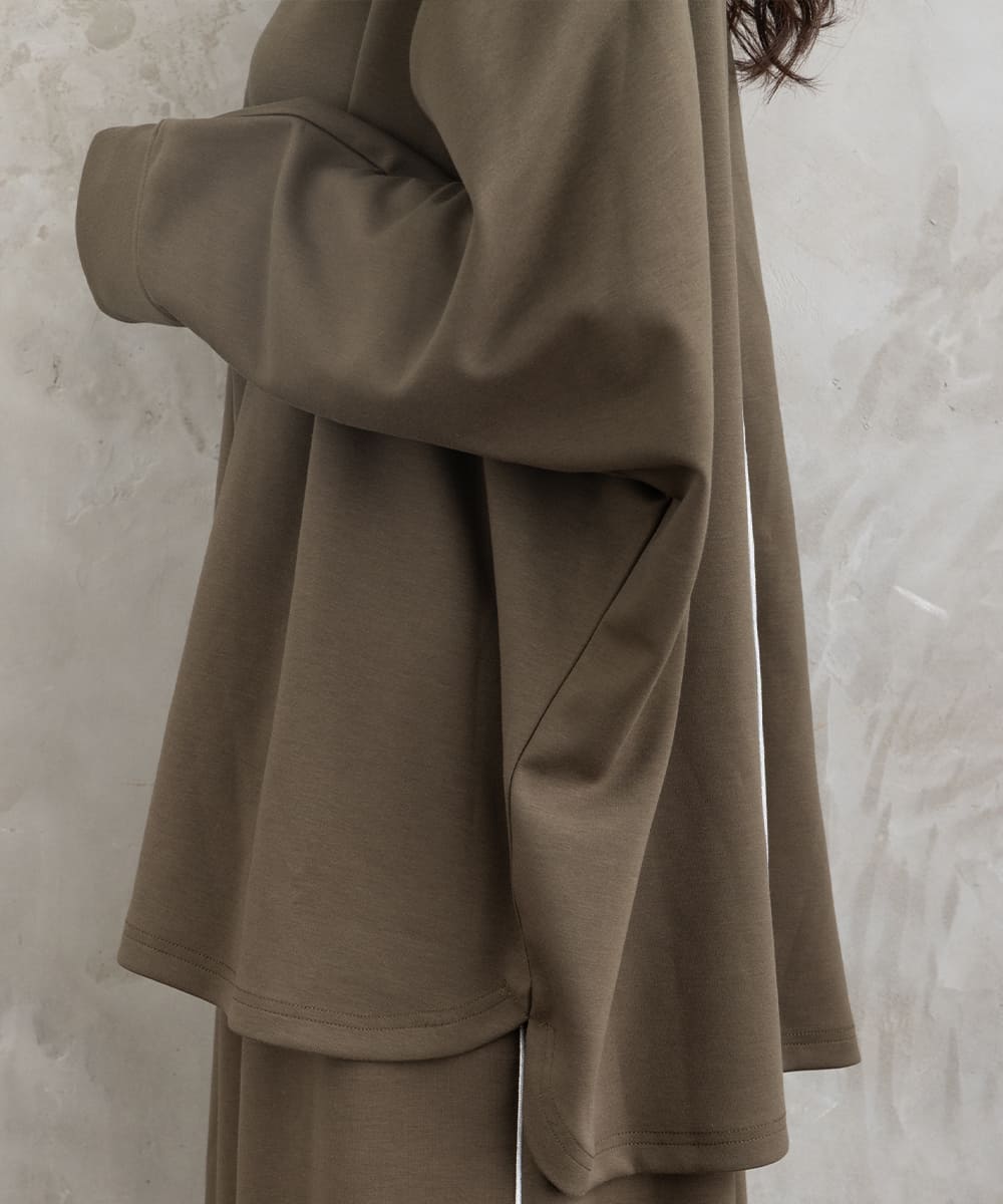 【sabstreet bis】【web限定】15号(3L) ラメラインダンボールニットアップ