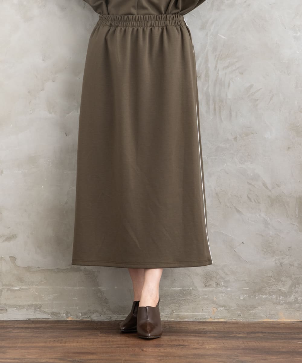 【sabstreet bis】【web限定】15号(3L) ラメラインダンボールニットアップ