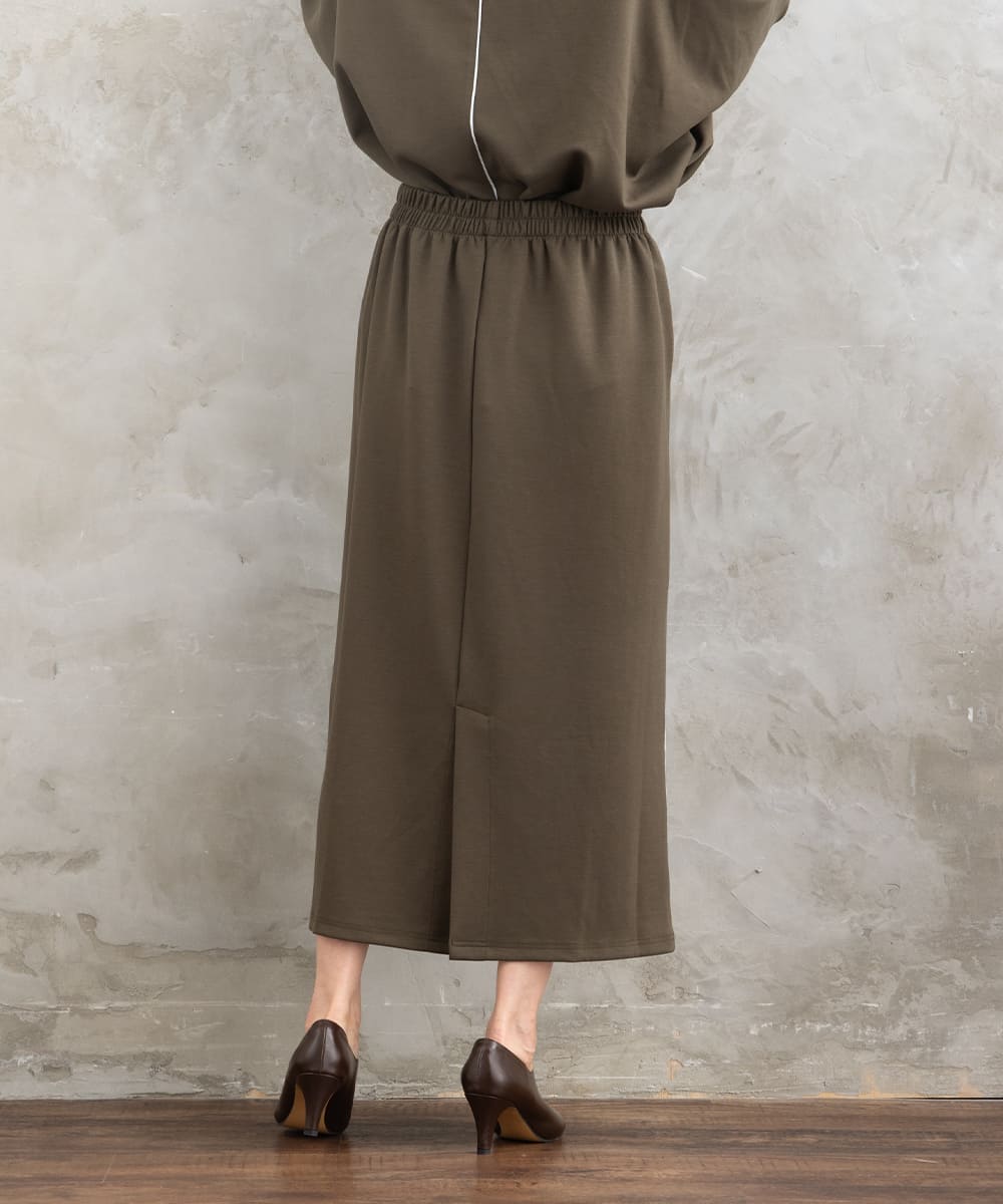 【sabstreet bis】【web限定】15号(3L) ラメラインダンボールニットアップ