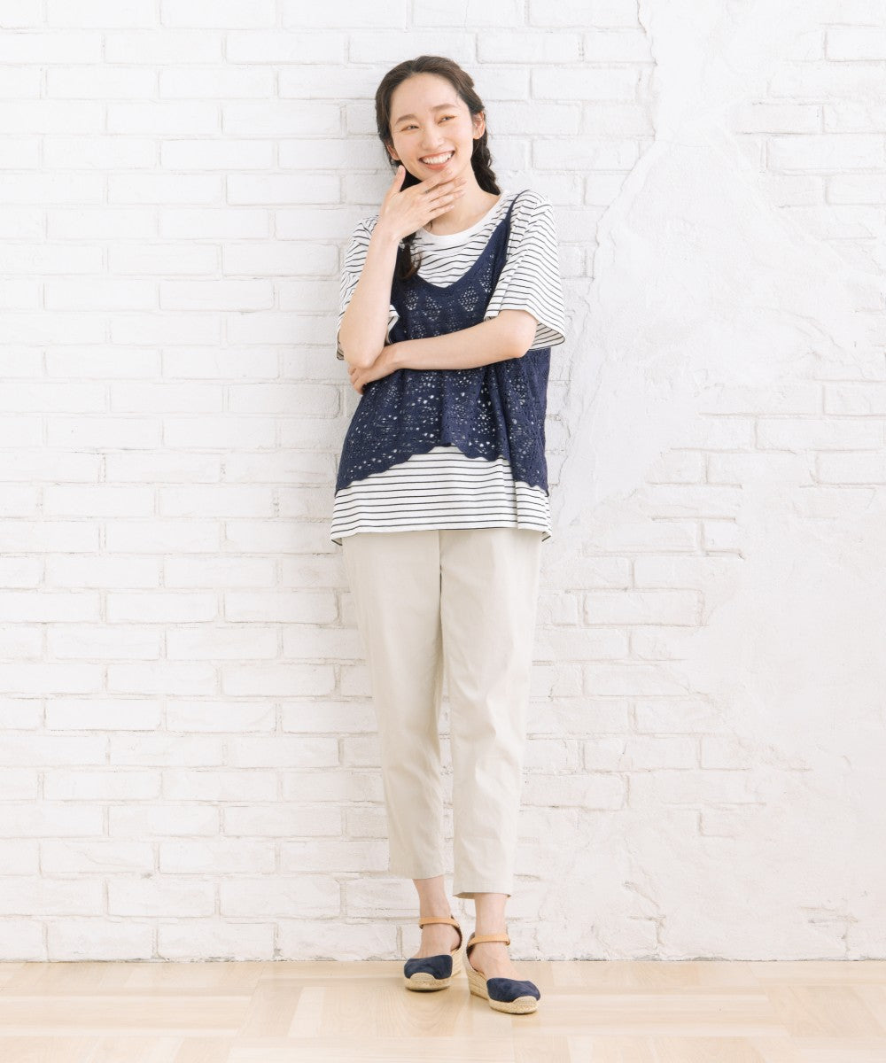 【sabstreet bis】【web限定】 レース風キャミアンサンブル