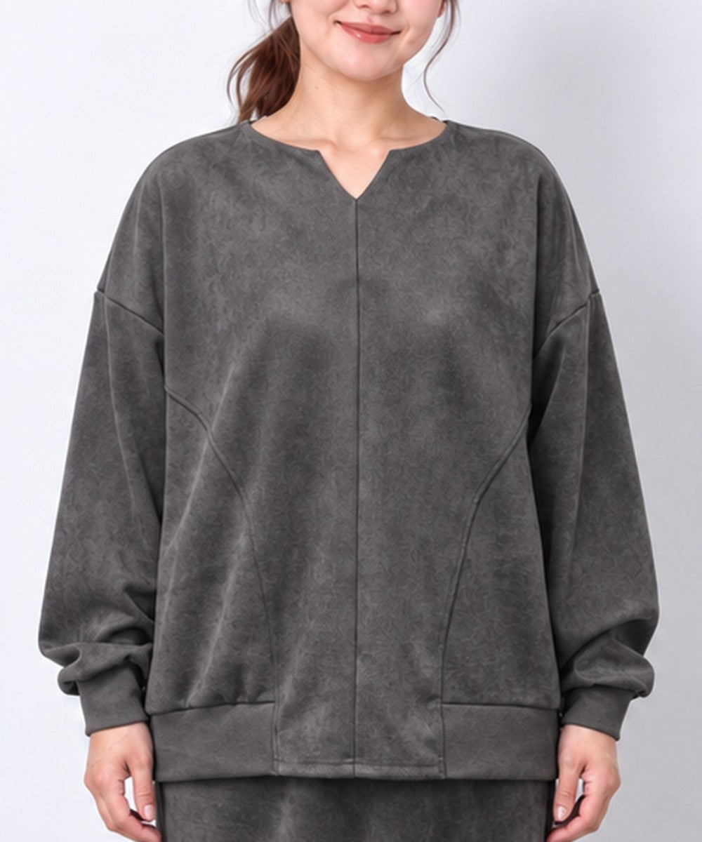 【sabstreet bis】【web限定】 キーネックディアスキンダンボールセットアップ【先行予約】