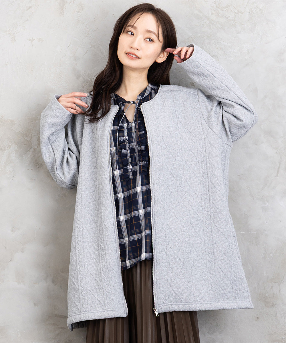 【sabstreet bis】【web限定】 フクレジャガードショートコート