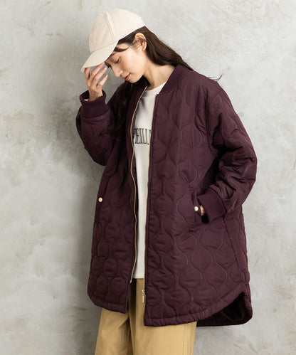 【sabstreet bis】【web限定】 キルトロングMA-1