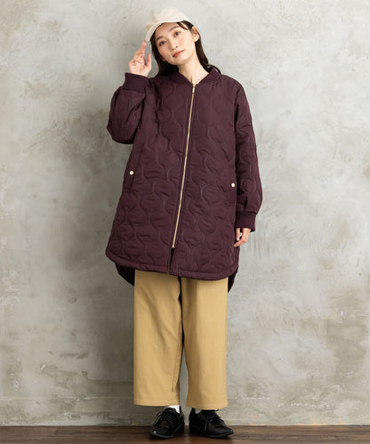 【sabstreet bis】【web限定】 キルトロングMA-1