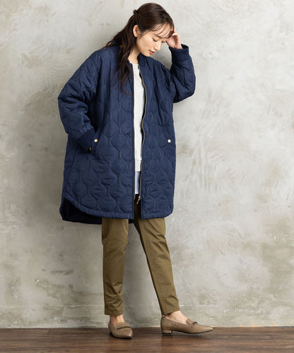 【sabstreet bis】【web限定】 キルトロングMA-1