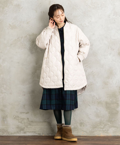 【sabstreet bis】【web限定】 キルトロングMA-1