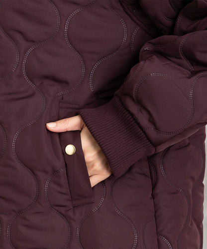 【sabstreet bis】【web限定】 キルトロングMA-1