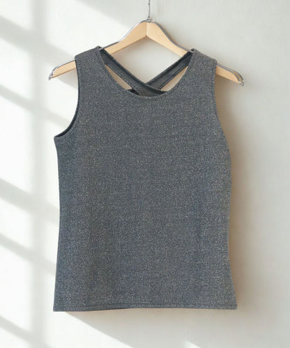 レディース ラメ リブ タンクトップ｜JETSET SOLO PLUS(ジェットセットソロプラス) 公式通販｜レディース ファッション きれいめカジュアル