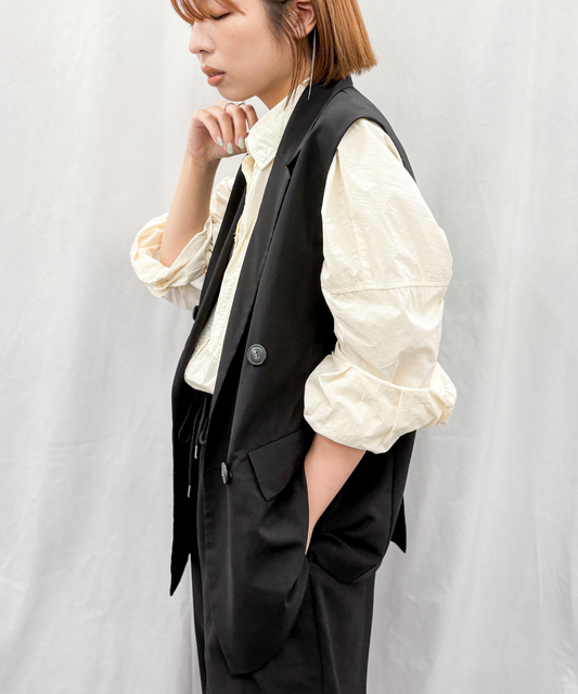 レディース テーラード ジレ 秋｜JETSET SOLO PLUS(ジェットセットソロプラス) 公式通販｜レディース ファッション きれいめカジュアル