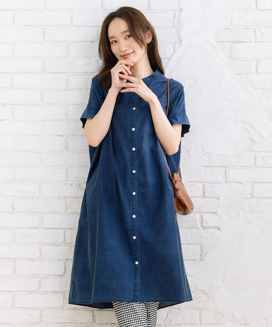 30-9679　FONTLAB スーパーライトデニムチュニック