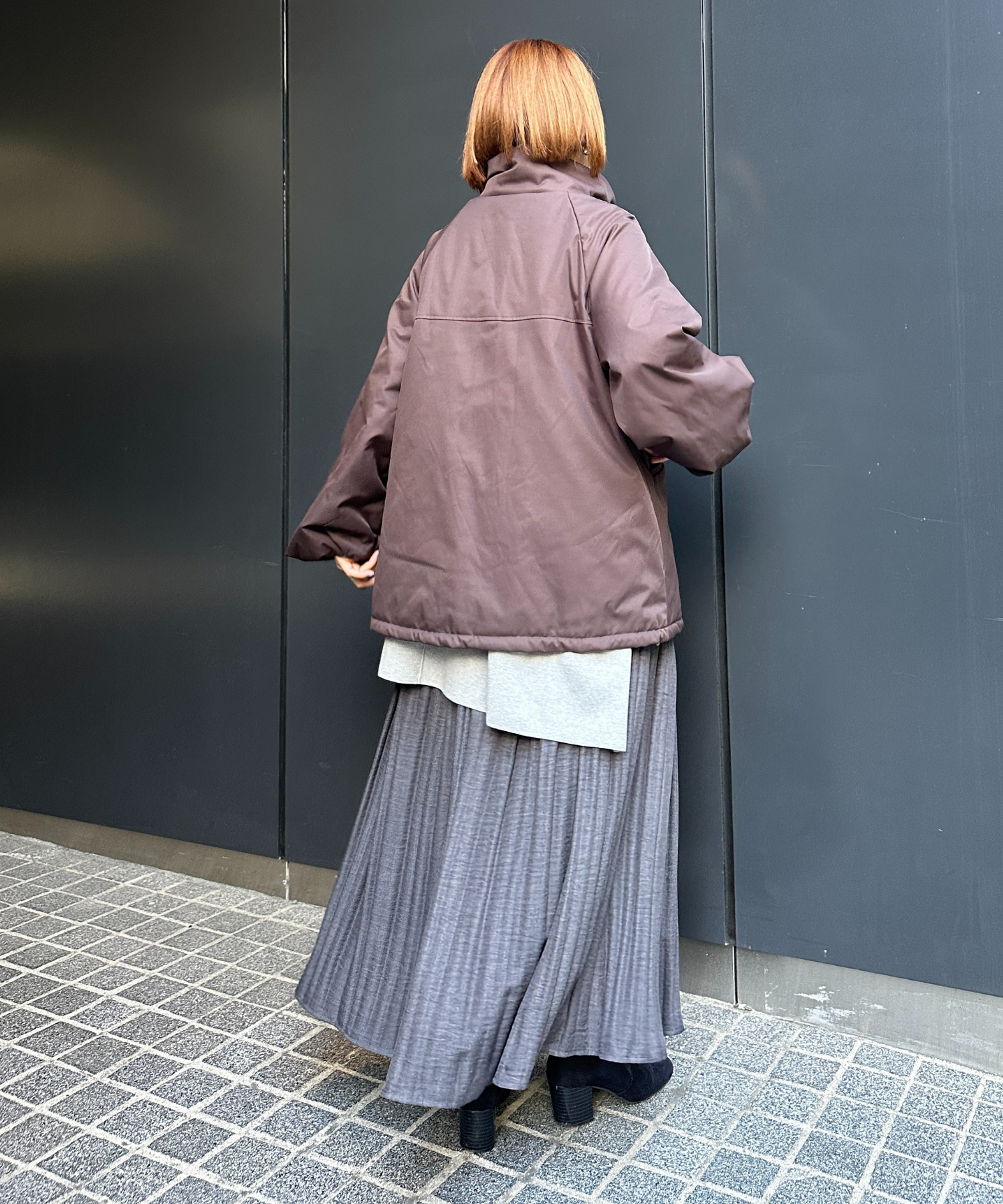 【SEADRAKE】【R】マットツイル2WAY切替ファーブルゾン