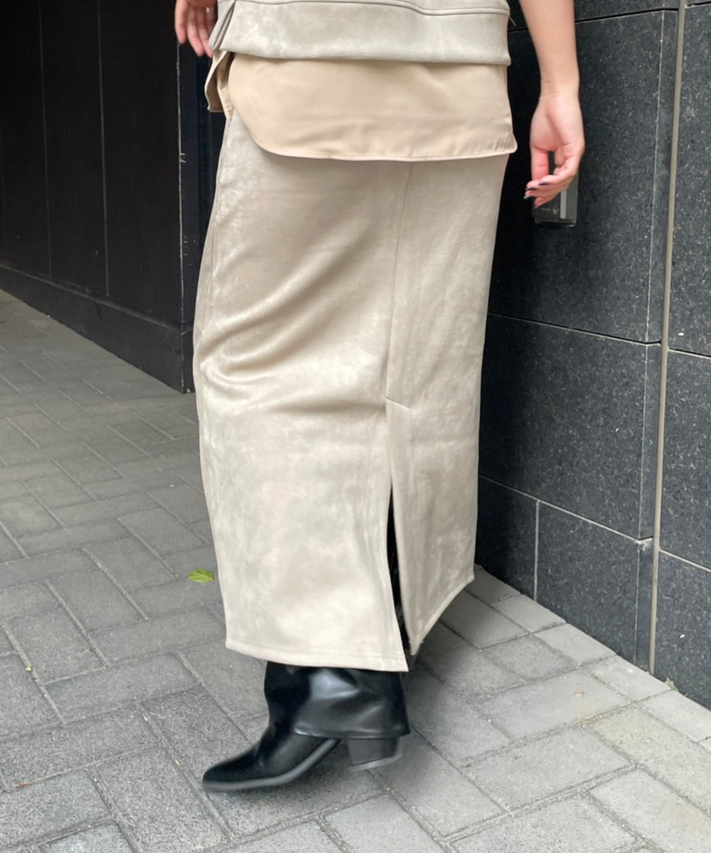 【FONT LAB】起毛ダンボールフーディーセットアップ