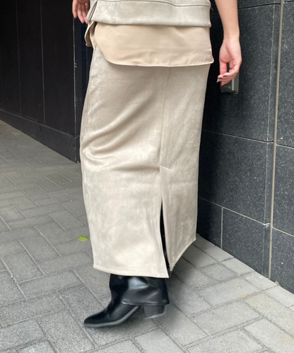 【FONT LAB】起毛ダンボールフーディーセットアップ