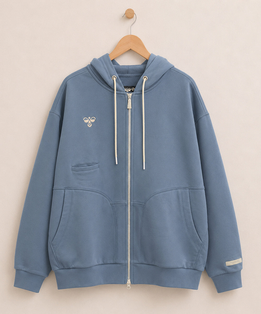 【Web限定】 hummel 【吸汗速乾】【UVカット】スウェットフルジップフーディ