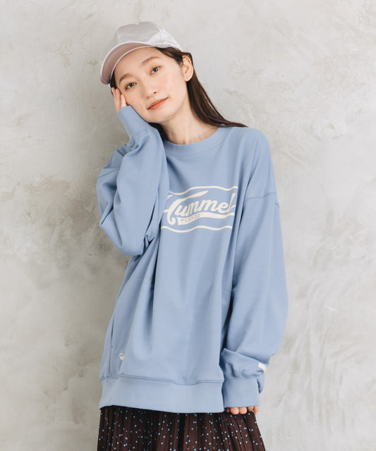 【Web限定】 hummel 【吸汗速乾】【UVカット】ロゴスウェットプルオーバー【先行予約】