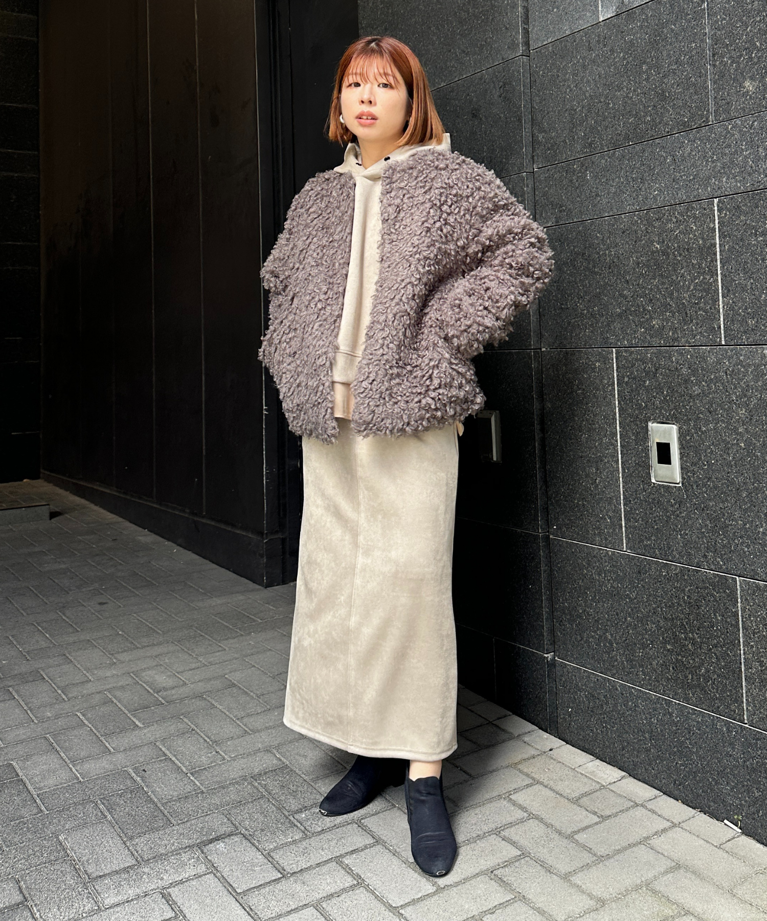 【INNOWAVE】【R】プードルボアコート