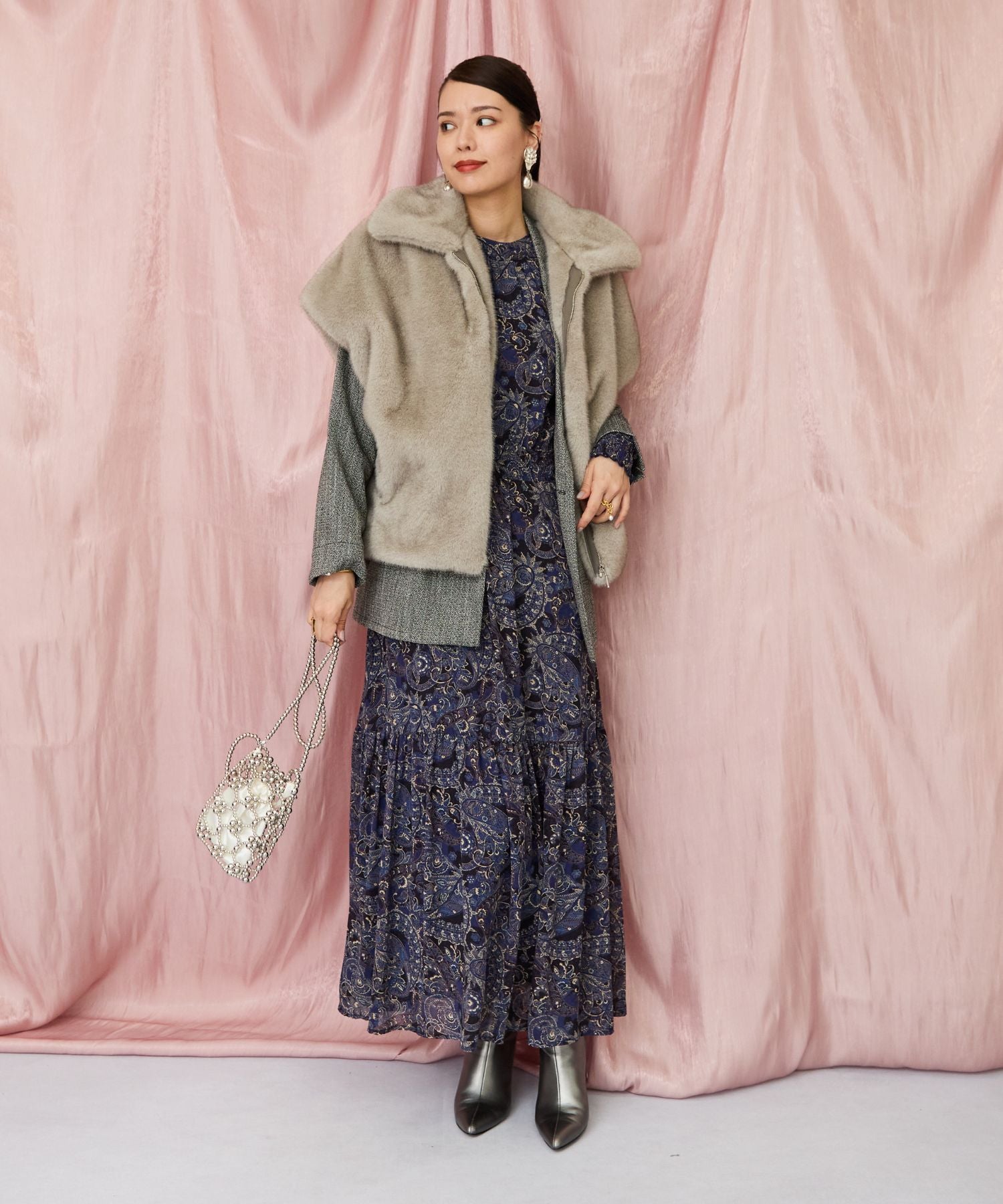 レディース 秋冬 ファー ベスト｜JETSET SOLO PLUS(ジェットセットソロ