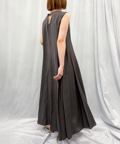 【SEADRAKE】【R】ラメネックAラインフレアワンピース