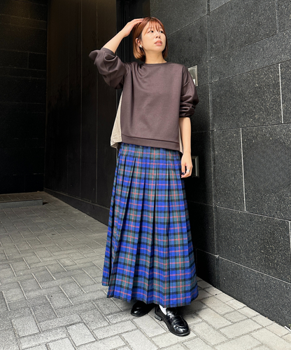 【FONT LAB】バックバルーンドッキングカットソー