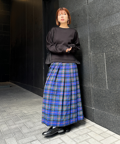 【FONT LAB】バックバルーンドッキングカットソー