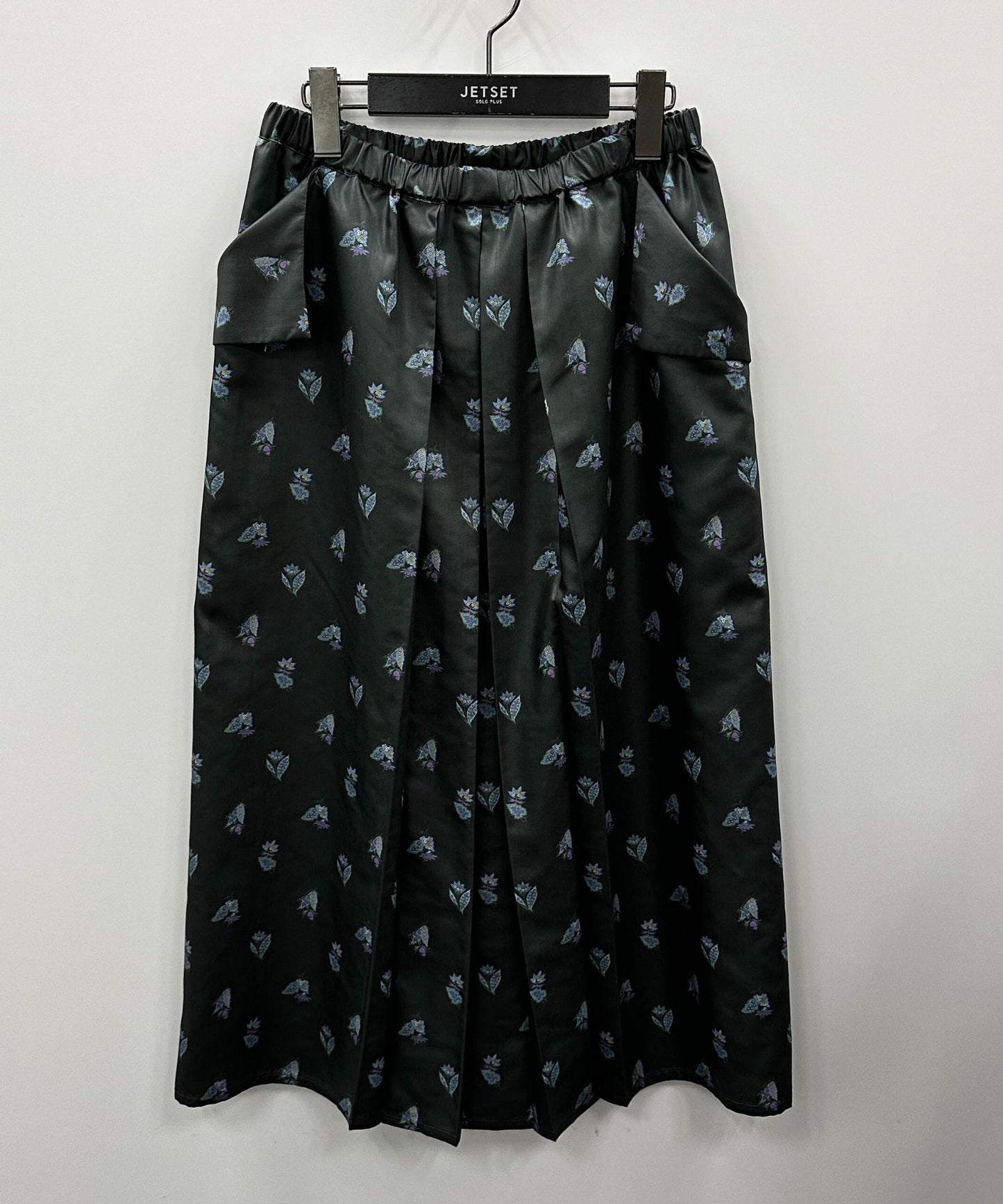 14-5878【Liyoca】【周年】ボタニカルプリントスカート