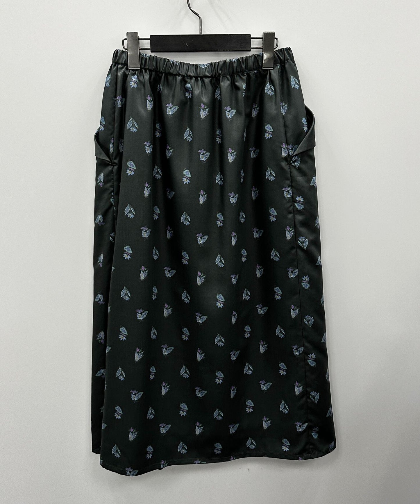 14-5878【Liyoca】【周年】ボタニカルプリントスカート