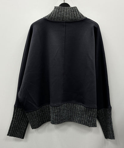 61-5856【FONT LAB】【周年】リブニットコンビダンボールトップス