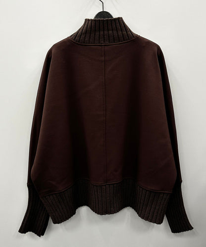 61-5856【FONT LAB】【周年】リブニットコンビダンボールトップス