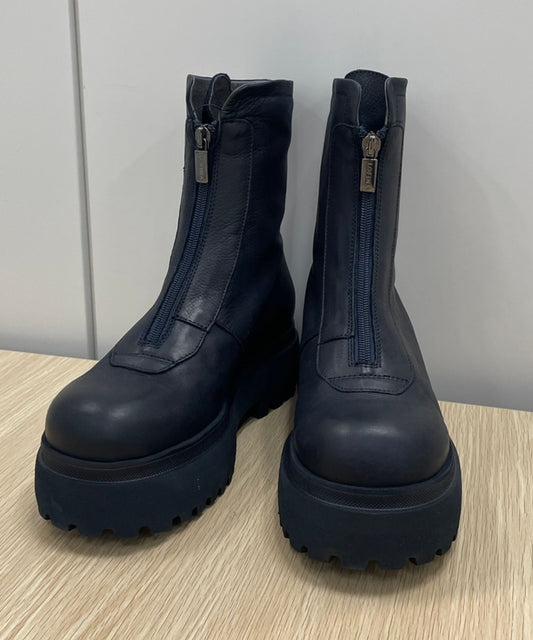 82-6412【LOFINA】【周年】フロントZIPショートブーツ