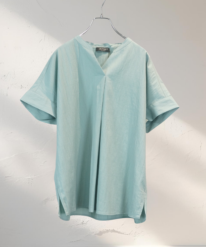 レディース スキッパーブラウス ドライタッチ フロントタック｜JETSET SOLO PLUS(ジェットセットソロプラス) 公式通販｜レディース ファッション きれいめカジュアル