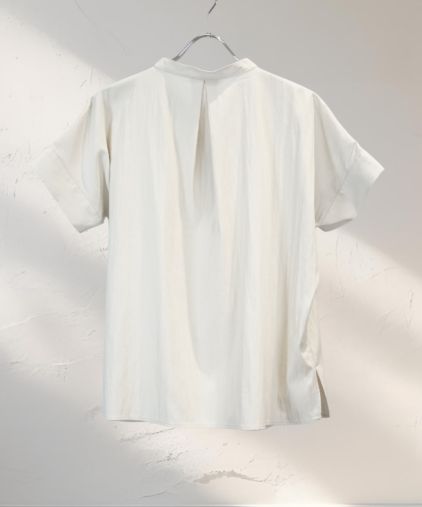 【JETSET SOLO PLUS】ドライタッチワッシャースキッパーブラウス