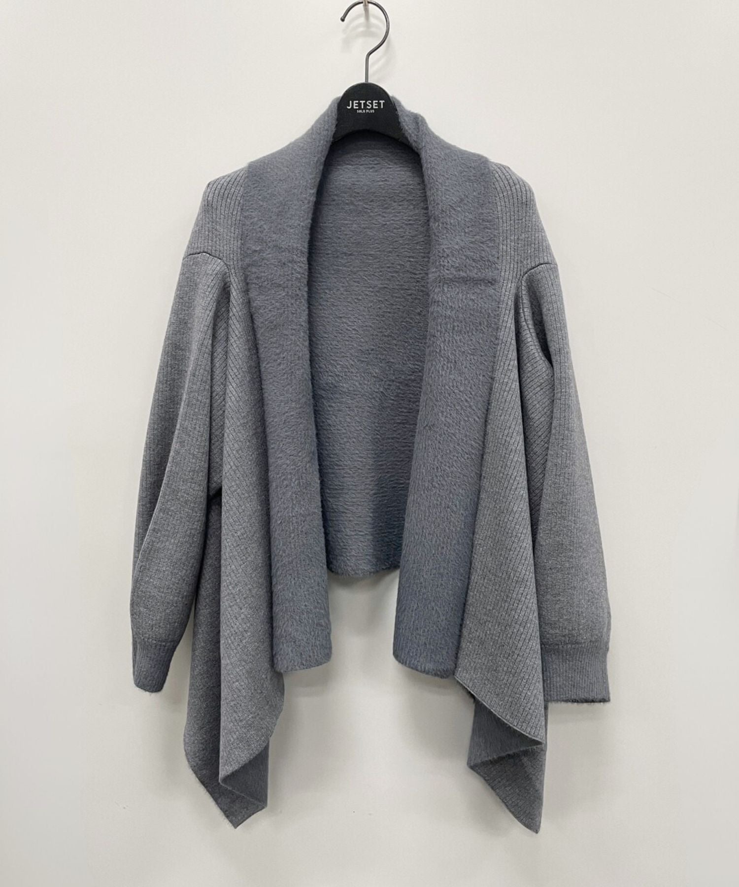 【FONT LAB】ダブルフェイスストールカーディガン