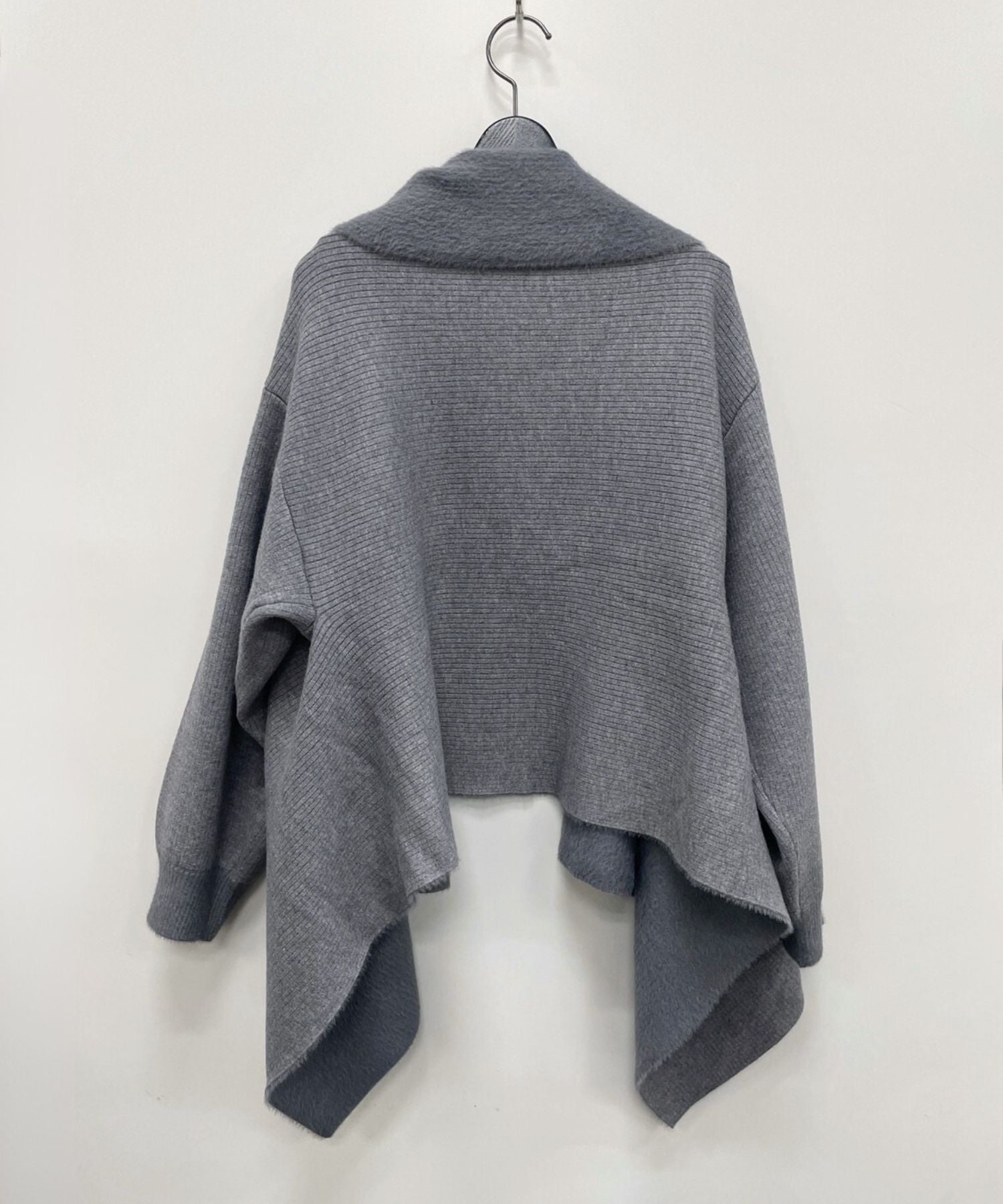 【FONT LAB】ダブルフェイスストールカーディガン