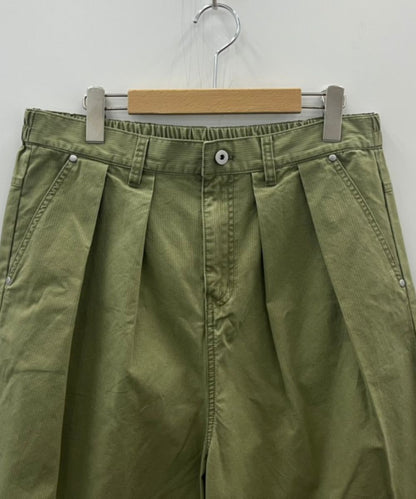 FONTLAB コットンピケタックワイドパンツ【先行予約】