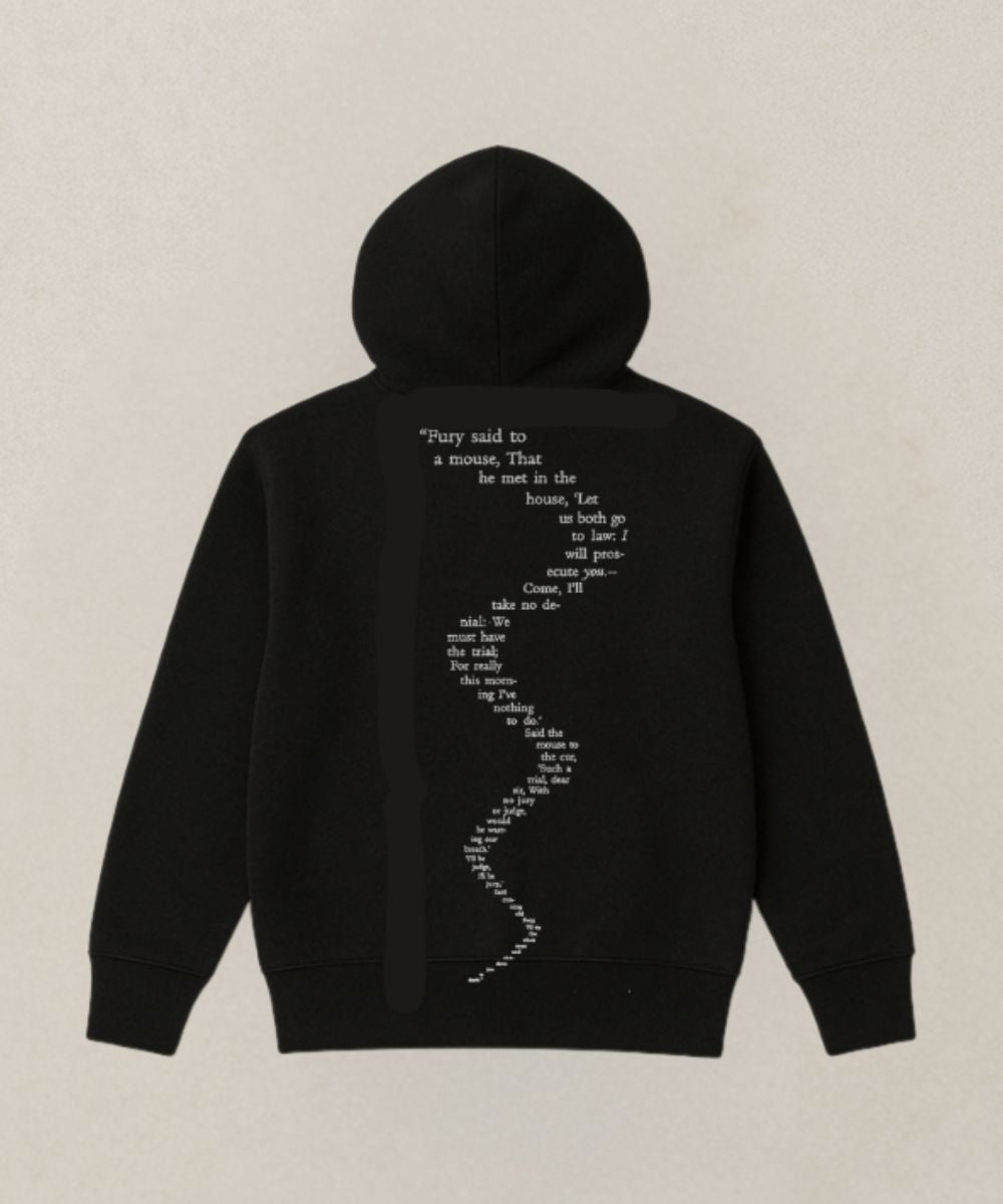 21号(6L～) MACMILLAN メッセージプリント+刺繍フーディ