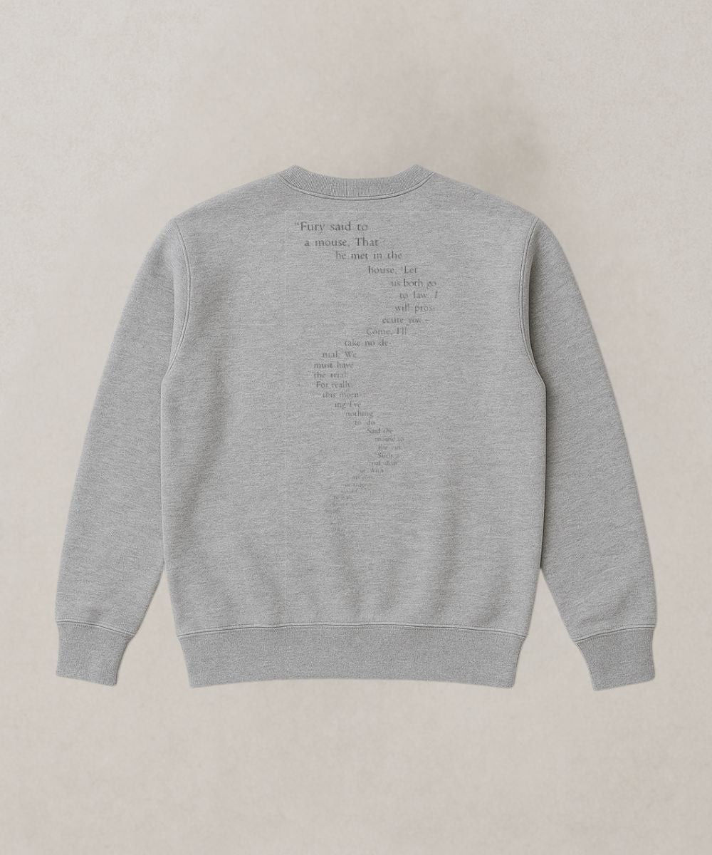 MACMILLAN メッセージプリント+刺繍スウェット