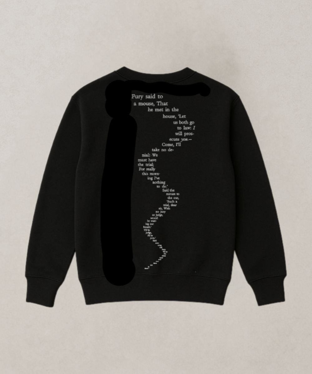 MACMILLAN メッセージプリント+刺繍スウェット