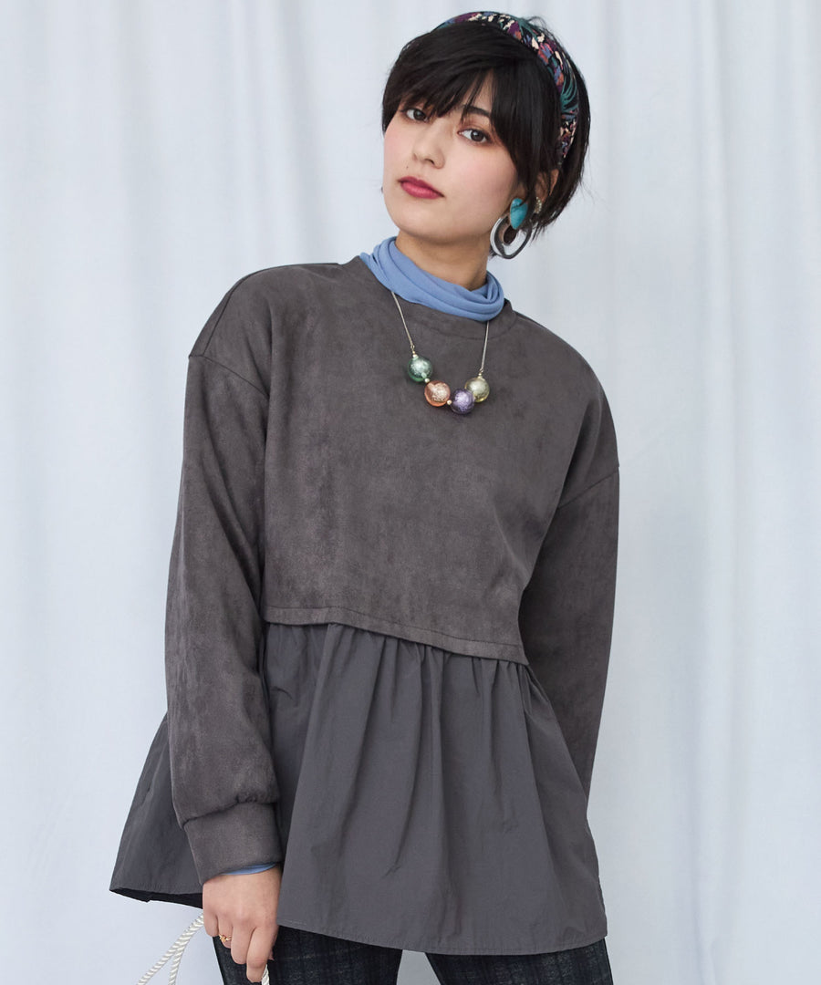 レディース トップス デザイントップス レイヤード|JETSET SOLO PLUS(ジェットセットソロプラス) 公式通販|レディース ファッション きれいめカジュアル
