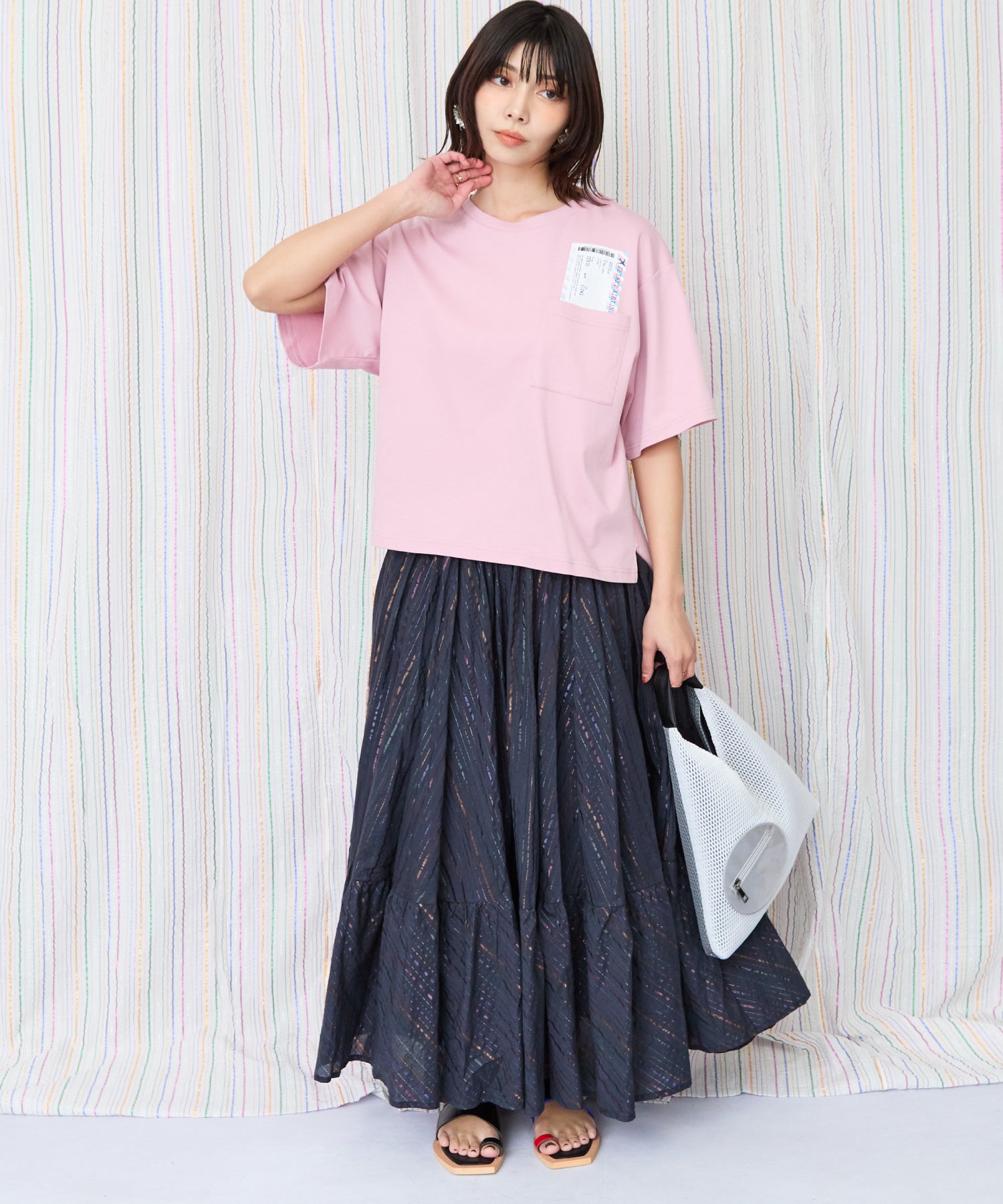 64-1346【JETSET SOLO PLUS】ボーディングパスシルケットTシャツ