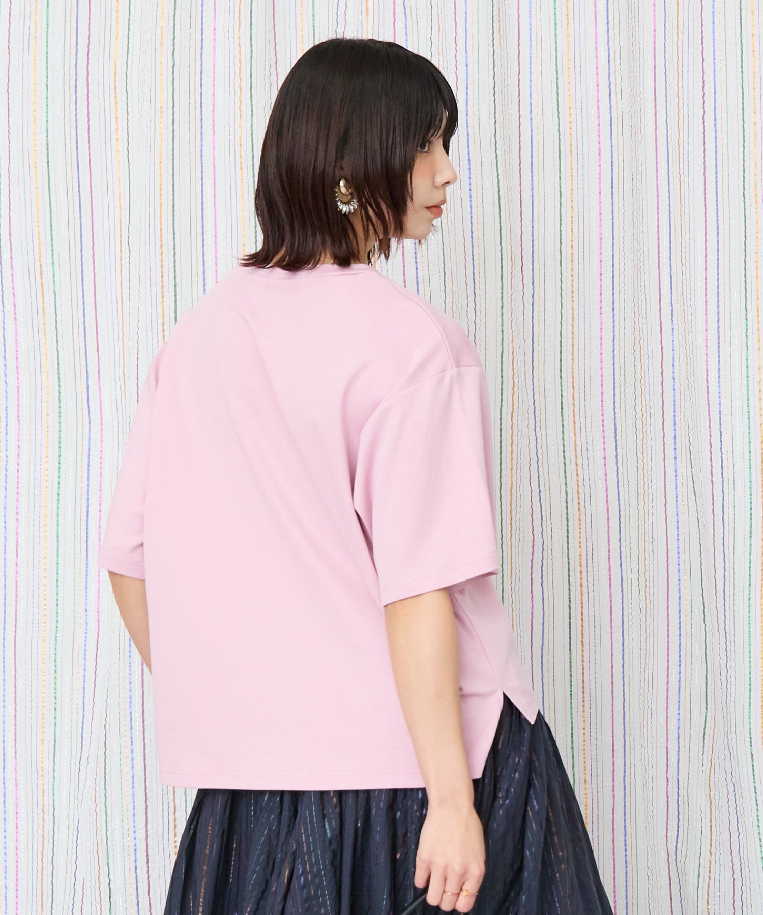 64-1346【JETSET SOLO PLUS】ボーディングパスシルケットTシャツ
