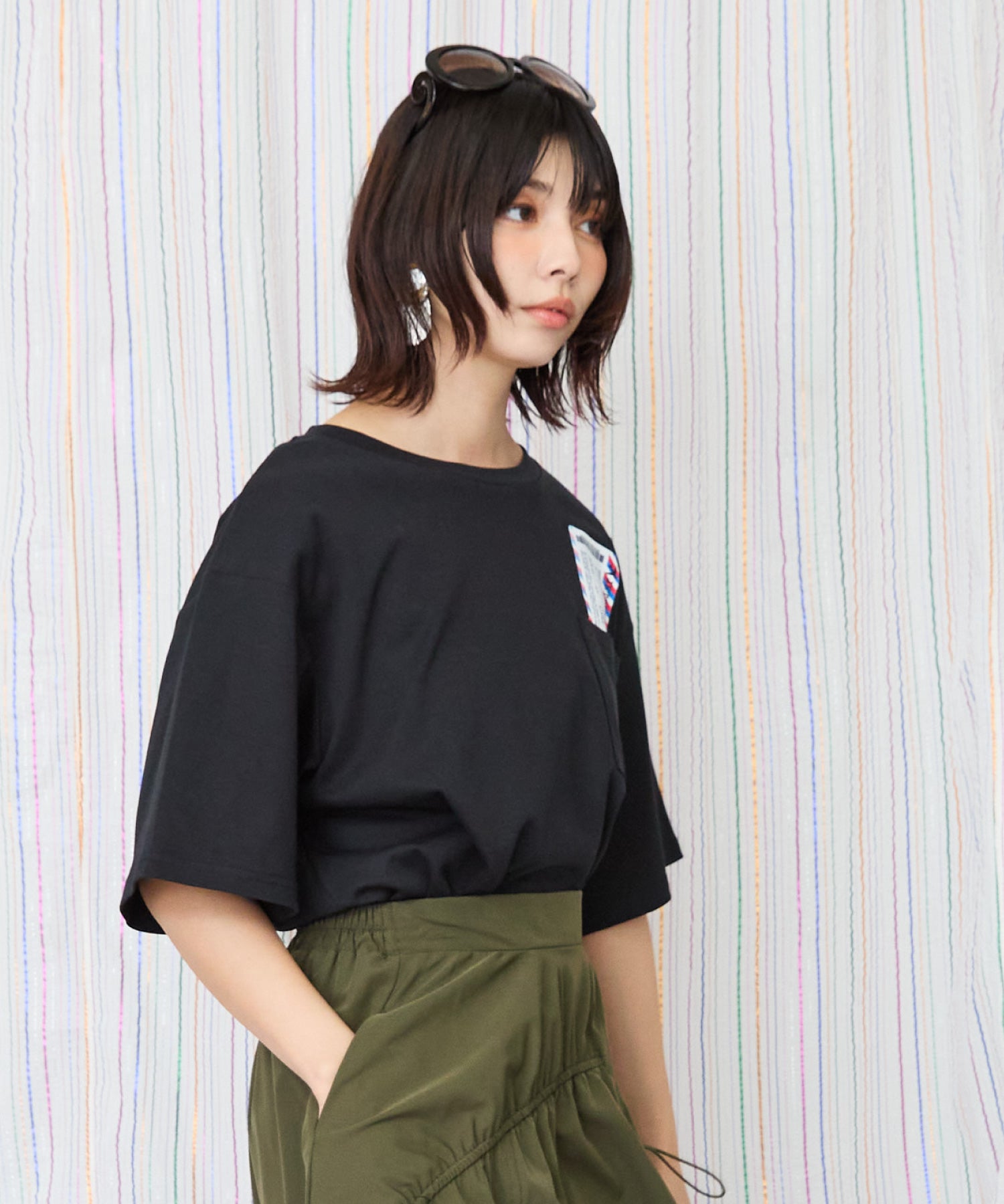 64-1346【JETSET SOLO PLUS】ボーディングパスシルケットTシャツ