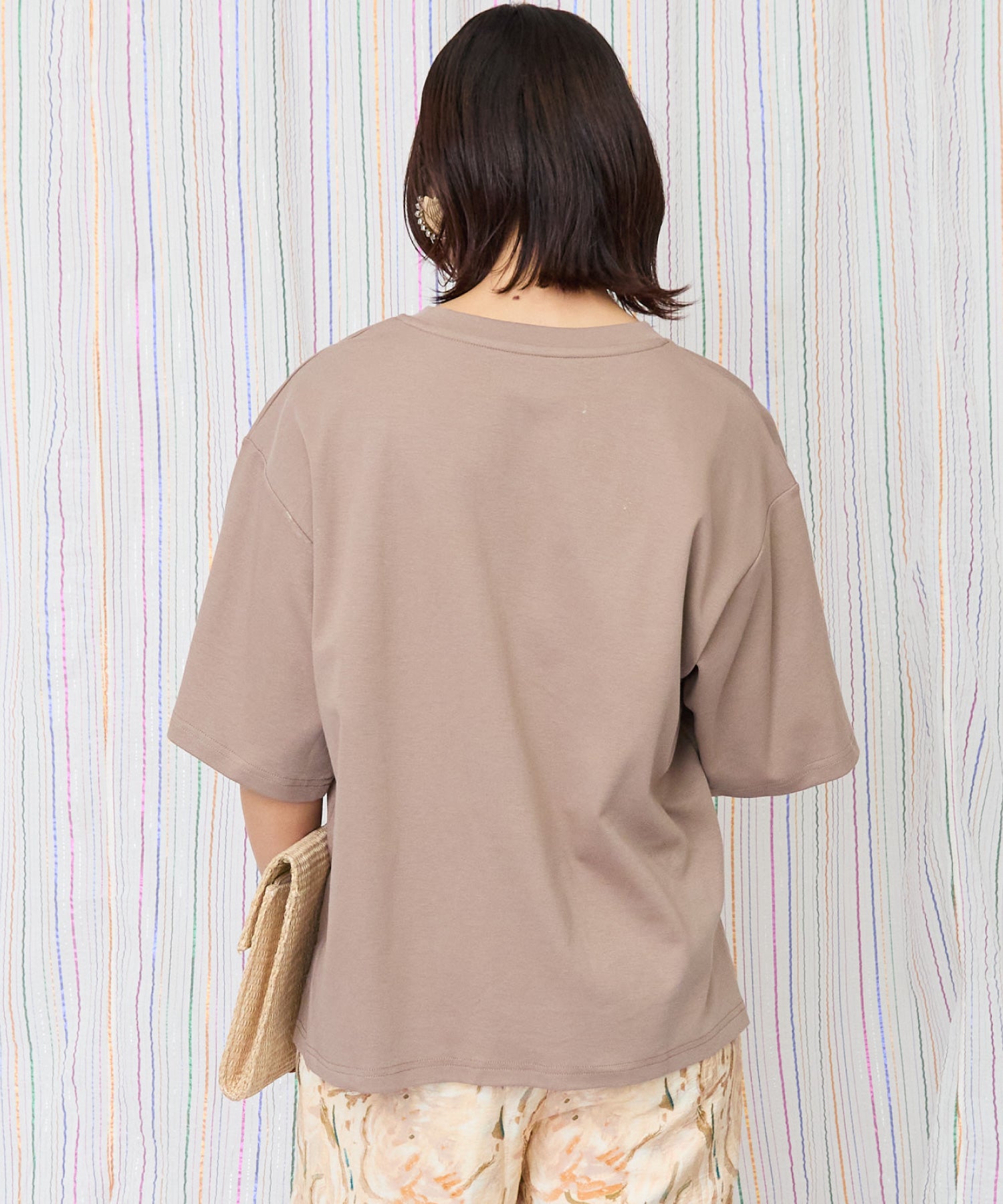64-1346【JETSET SOLO PLUS】ボーディングパスシルケットTシャツ