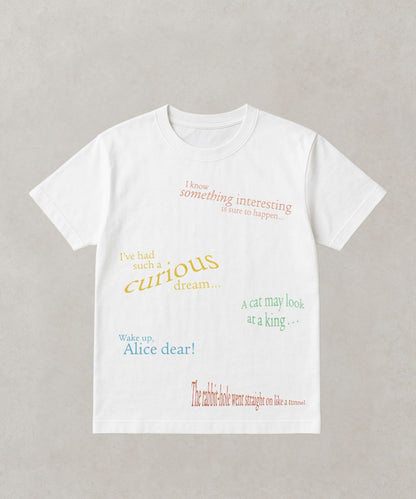 21号(6L～) メッセージ+刺繍Tシャツ