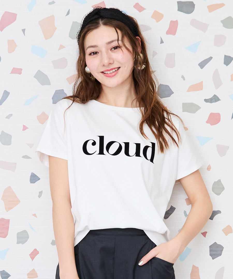 レディース ロゴプリント 半袖 Tシャツ｜JETSET SOLO PLUS(ジェットセットソロプラス) 公式通販｜レディース ファッション きれいめカジュアル