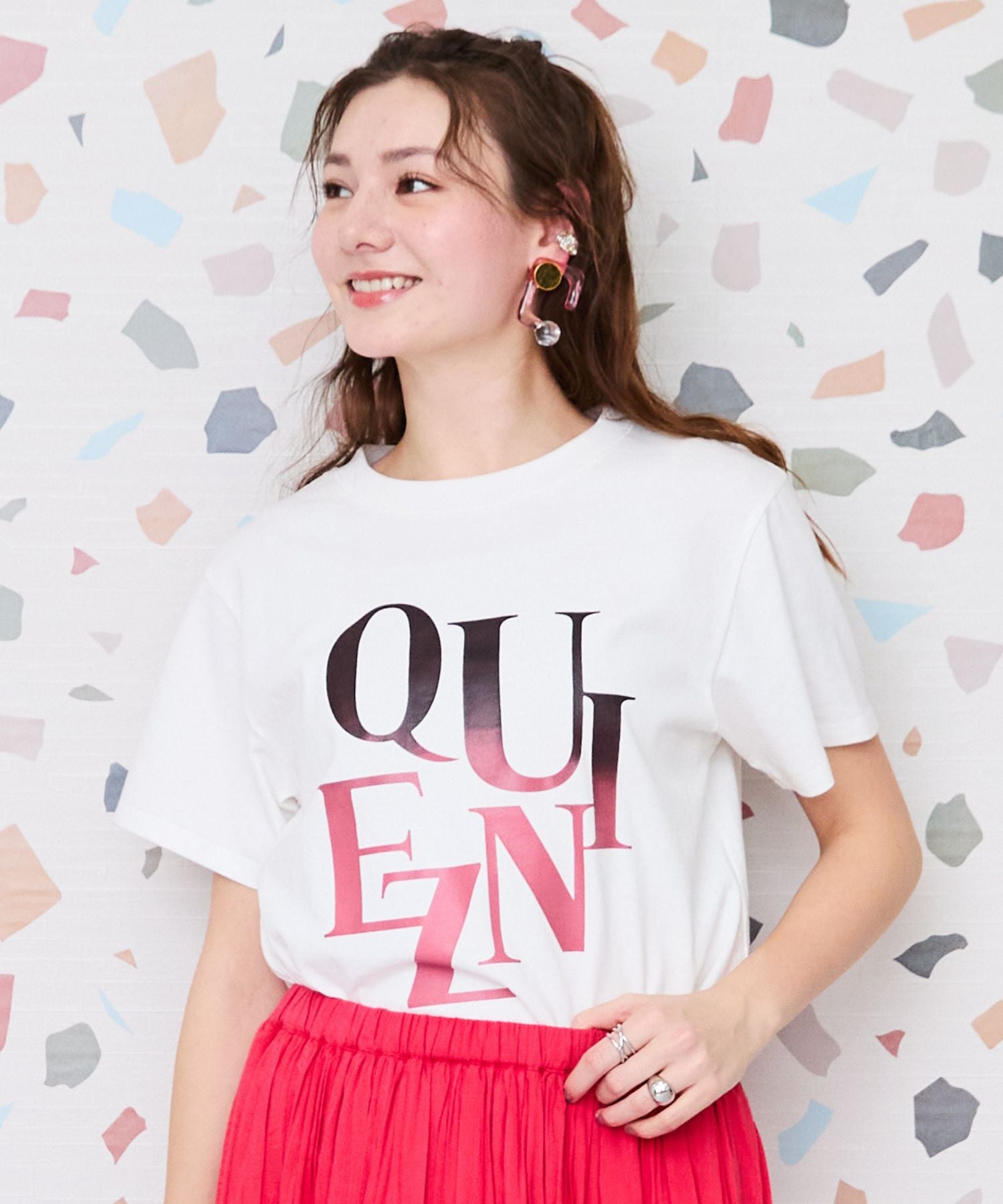レディース Tシャツ 温感ロゴプリント｜JETSET SOLO PLUS(ジェットセットソロプラス) 公式通販｜レディース ファッション きれいめカジュアル
