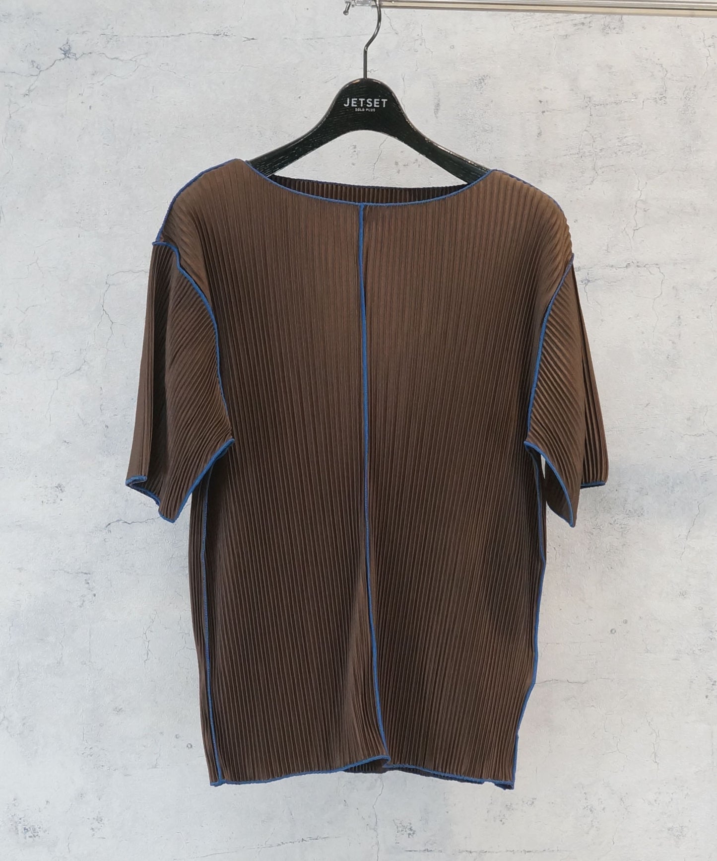 【FONT LAB】プリーツメローバイカラーカットソー