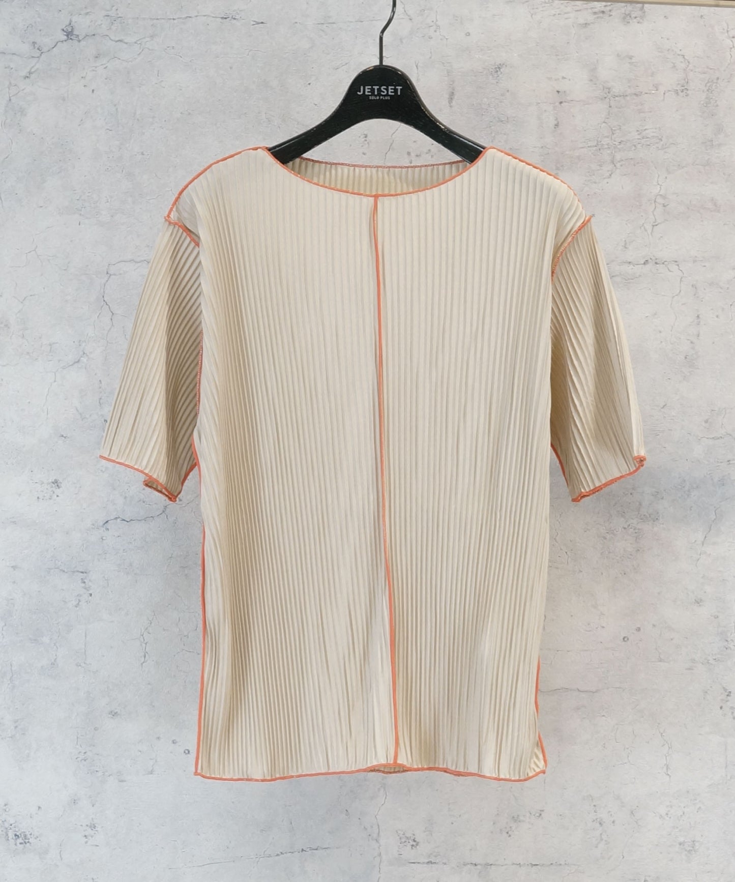 【FONT LAB】プリーツメローバイカラーカットソー