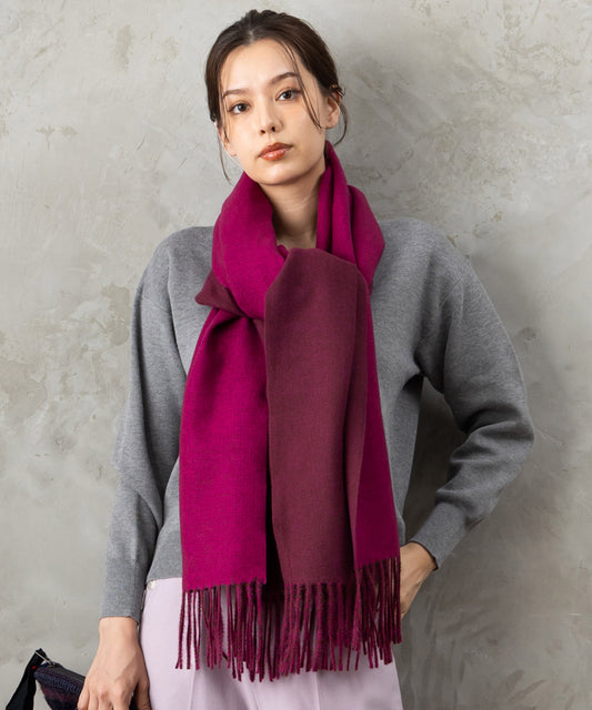 【SKATIE】ダブルフェイスストール